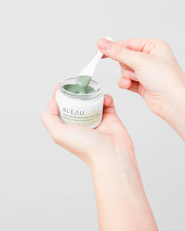 Glacial Oceanic Clay Glacial Clay Transcend Collection Nourishing Spirulina Clay Mask