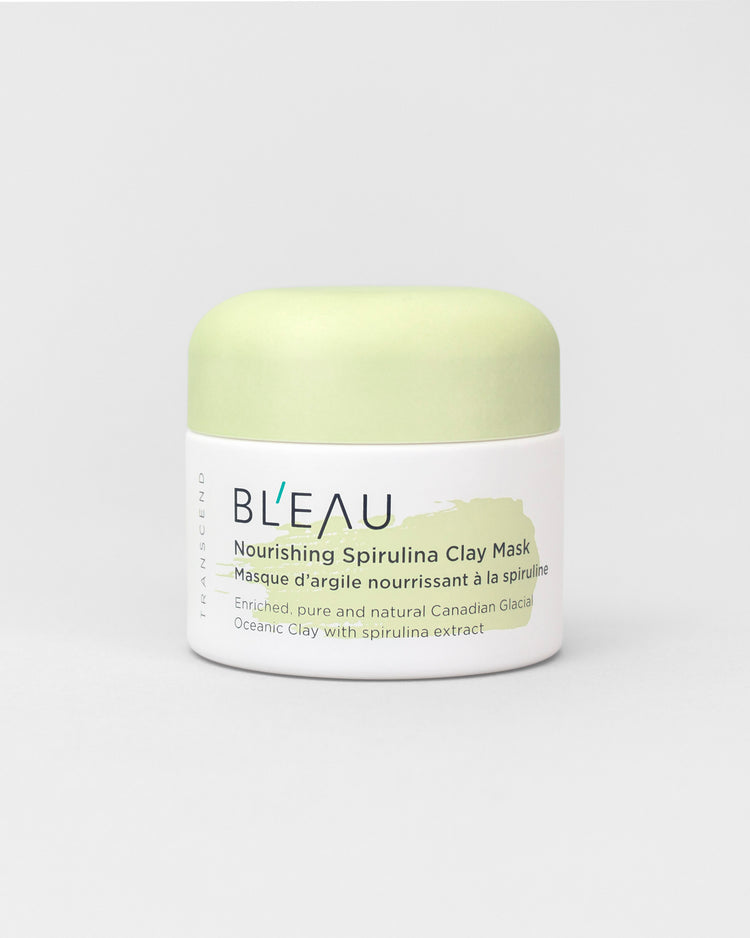 Glacial Oceanic Clay Glacial Clay face mask Transcend Collection Nourishing Spirulina Clay Mask