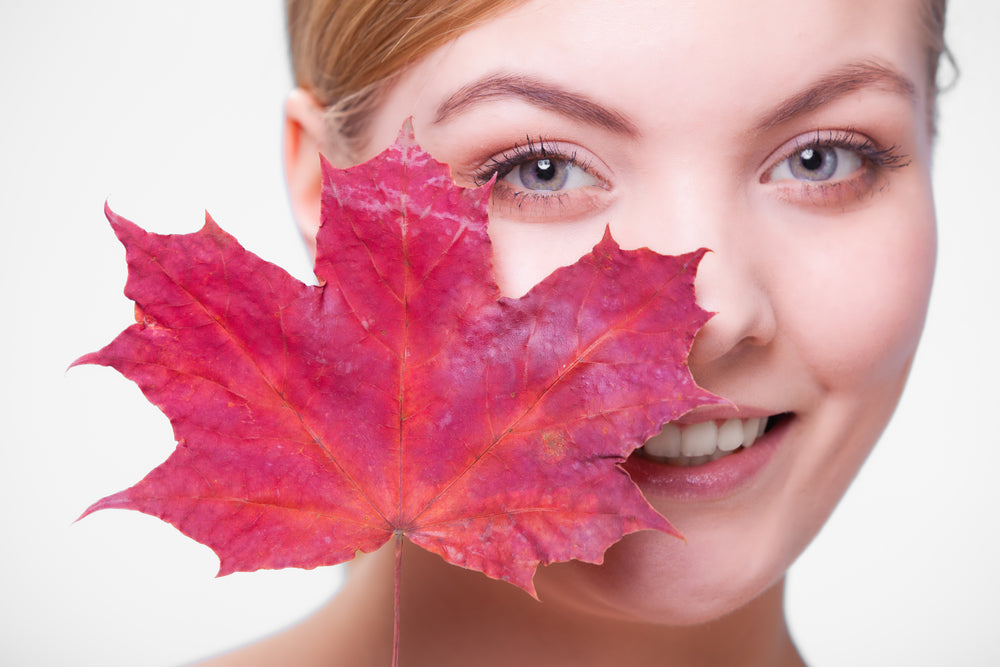 Bl'eau Glacial Oceanic Clay face masks and Glacial Oceanic Mineral water skincare products Top 4 tips to protect your skin from fall weather changes